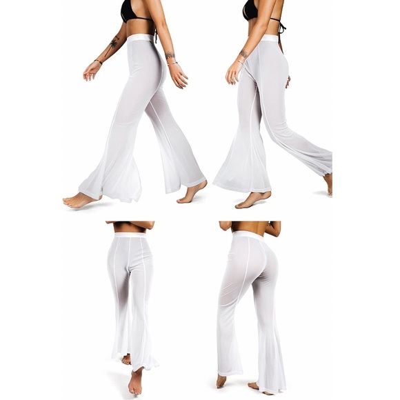 Women’s Bathing Suit Bikini Coverup Beach Swim Wear Pants - Picture 6 of 9